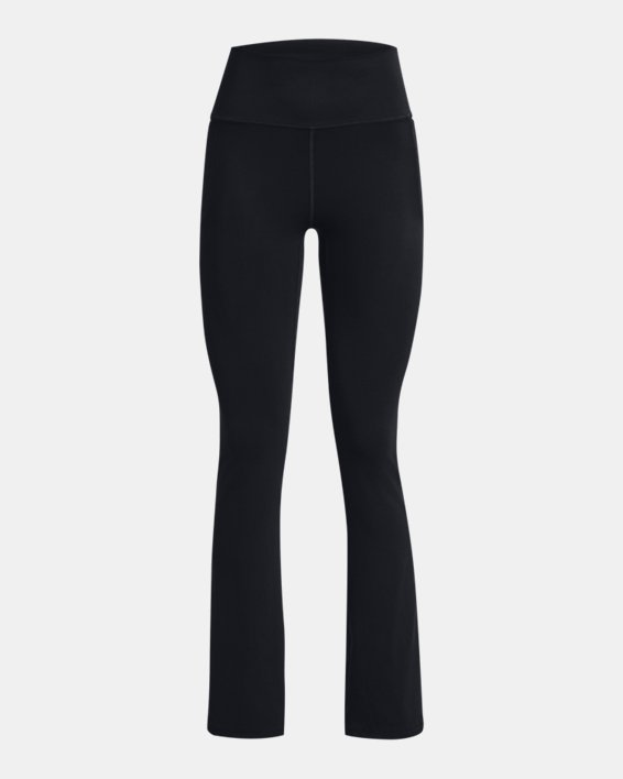 Women's UA Meridian Flare Pants in Black image number 4